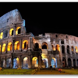Ticket para entrar al Coliseo Romano en nuestra Luna de Miel